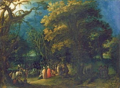 The Sermon of John the Baptist by Adam Elsheimer